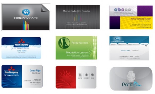 6 Professional Business Card Templates Set 1322 web vector unique ui elements template stylish set quality presentation original new interface illustrator identity high quality hi-res HD graphic fresh free download free elements download detailed design creative corporate card business card business ai   