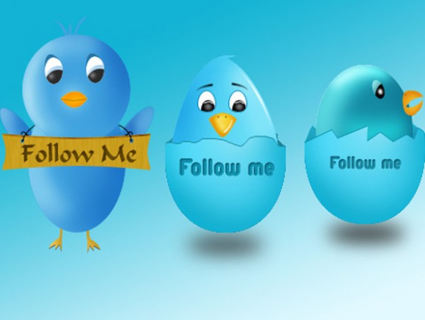 3 Follow Me Twitter Bird Icons web vectors vector graphic vector unique ultimate twitter social quality photoshop pack original new modern media illustrator illustration icons high quality fresh free vectors free download free download design creative chicks birds ai   