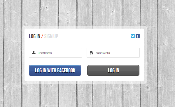 Webriv Login Panel panel login html css   