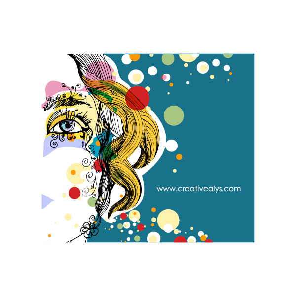 Woman's Face Abstract Colorful Circles Graphic woman web vector unique ui elements stylish quality original new interface illustrator illustration high quality hi-res HD hair graphic fresh free download free elements drawing download detailed design creative colorful circles background artwork art ai abstract   