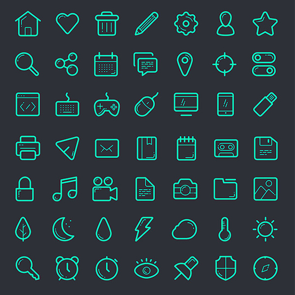 112 Scalable Vector Icons Pack vector set psd pack icons icon set   