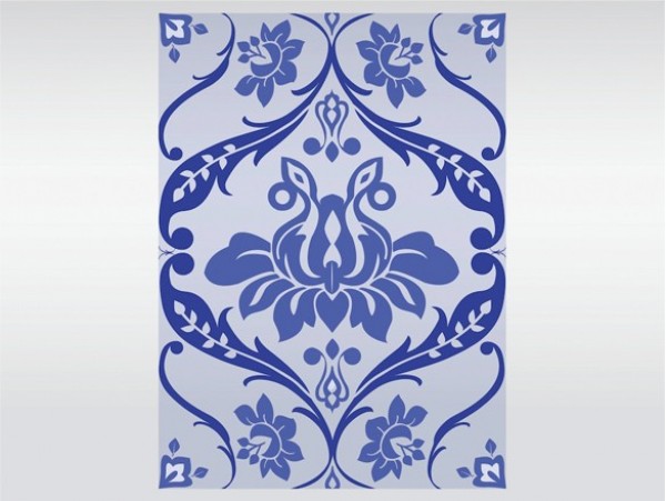 Delft Blue Pottery Design Vector Pattern web wallpaper vintage vector unique ui elements stylish royal quality pottery pattern original new interface illustrator high quality hi-res HD graphic fresh free download free floral elements download detailed design delftware delft blue pattern delft creative blue   