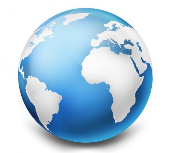Realistic Earth Globe Graphic PSD/PNG world web unique ui elements ui stylish simple quality psd png original new modern interface icon hi-res HD green globe fresh free download free elements earth icon earth download detailed design creative clean blue   
