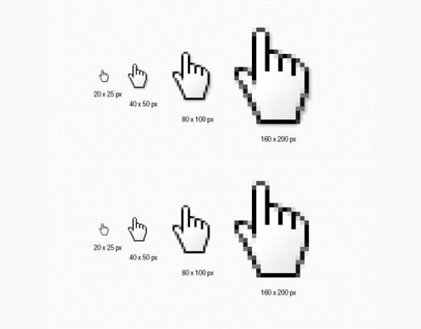 4 Hand Cursors for Web Designers Set PSD web unique ui elements ui stylish quality psd pointer original new mouse modern interface hover hi-res HD hand cursor hand fresh free download free elements download detailed design cursor creative clean   