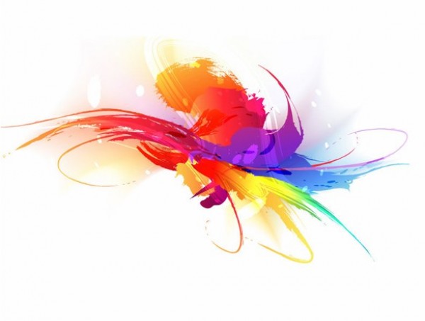 Artistic Colorful Paint Stroke Vector Background web vector unique stylish splatter splash quality paint original illustrator high quality graphic fresh free download free eps download design creative colors colorful brush stroke brush background Artistic abstract   
