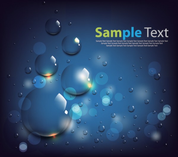 Vector Water Droplets Background water drops water vectors vector graphic vector unique quality photoshop pack original modern illustrator illustration high quality fresh free vectors free download free droplets download creative background ai   