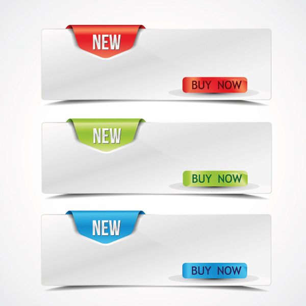 3 Shiny New Buy Now Vector Labels Set white label web vector unique ui elements stylish set sales ribbon red quality original new label new label interface illustrator high quality hi-res HD green graphic fresh free download free feature eps elements download detailed design creative colorful buy now blue badge   