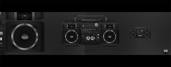 Black Detailed Boombox Icon web element web vectors vector graphic vector unique ultimate UI element ui svg quality psd png photoshop pack original new modern JPEG illustrator illustration icon ico icns high quality GIF fresh free vectors free download free eps download design creative concept boombox icon boombox black ai   