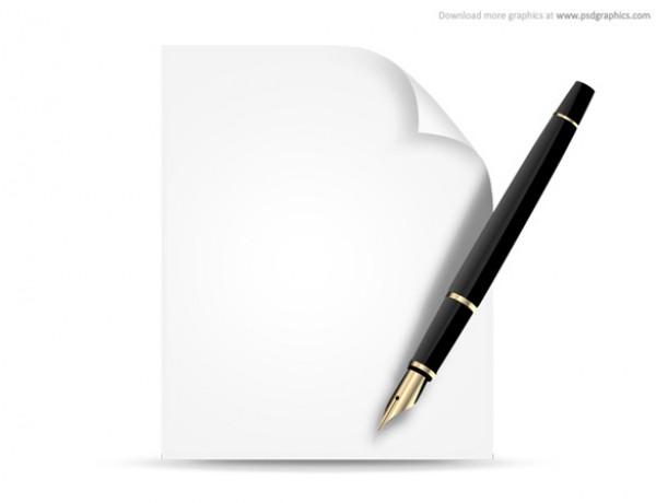 Paper & Pen Signing Contract Icon PSD web vectors vector graphic vector unique ultimate ui elements signing signature quality psd png photoshop paper pack original new modern jpg interface illustrator illustration icon ico icns high quality high detail hi-res HD GIF fresh free vectors free download free fountain pen elements download detailed design curled paper curled creative contract ai agreement   