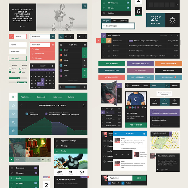 Flat Retina Ready Web UI Elements Kit PSD web weather widget unique ui set ui kit ui elements ui toolbar tabbed search bar stylish square UI elements social profile set search quality psd product box original new navigation menu modern metro ui metro map interface hi-res HD graph fresh free download free flat ui kit flat ui elements flat elements download detailed design dashboard creative color checkbox clean calendar backend application administration admin   