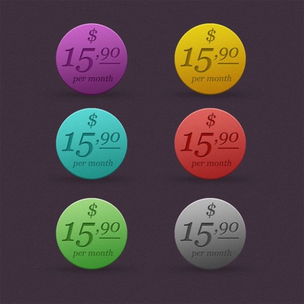 6 Amazing Round Colorful Price Labels Set web unique ui elements ui tags stylish set round quality pricing price original new modern labels interface hi-res HD fresh free download free elements download detailed design creative colorful clean   