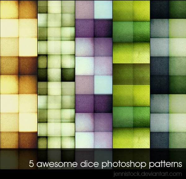 5 Awesome Dice Seamless Patterns Set PAT yellow web unique ui elements ui stylish set seamless repeatable quality purple pattern pat original new modern interface hi-res HD green fresh free download free elements download dice pattern detailed design cube pattern creative colorful clean background   
