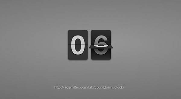 Sweet Countdown Flip Clock CSS/HTML web unique ui elements ui stylish snippet quality original new modern jquery interface html hi-res HD fresh free download free flipper flip clock elements download detailed design css creative countdown codepen clock clean   