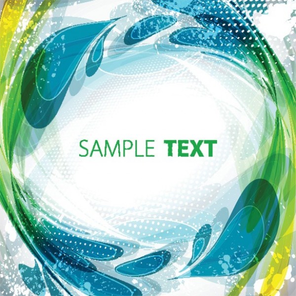 Splashes of Blue Abstract Vector Background web vector unique stylish splash quality original illustrator high quality green graphic fresh free download free download design creative blue background abstract   