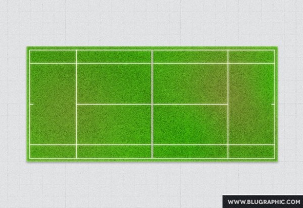 Green Grass Tennis Court Graphic PSD web unique ui elements ui tennis court tennis stylish quality psd original new modern lines interface hi-res HD green grass fresh free download free elements download detailed design creative clean   