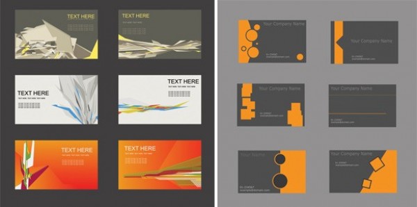 12 Modern Abstract Vector Business Cards Set web vector unique template stylish quality original modern illustrator high quality graphic geometric fresh free download free download design creative business card background abstract   
