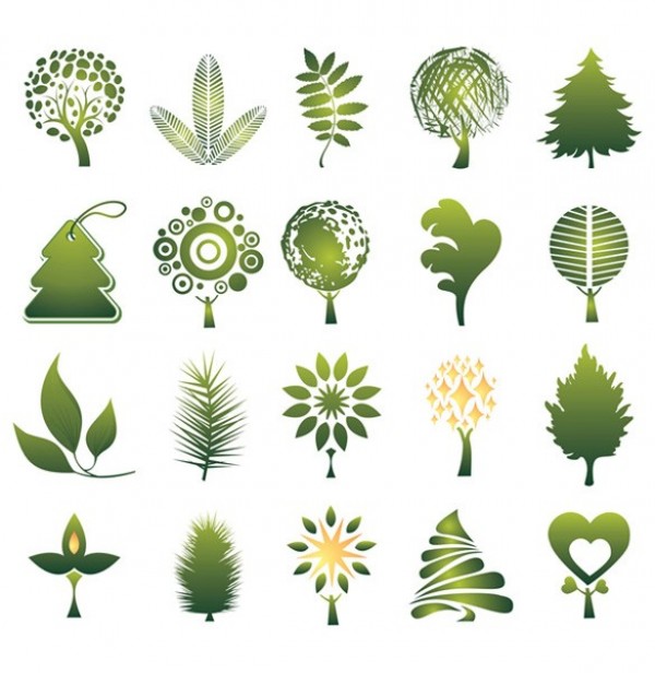 35 Eco Green Theme Nature Vector Icons web vector unique ui elements tree stylish quality original new nature leaves interface illustrator high quality hi-res HD green grass graphic fresh free download free elements ecology eco download detailed design creative abstract   