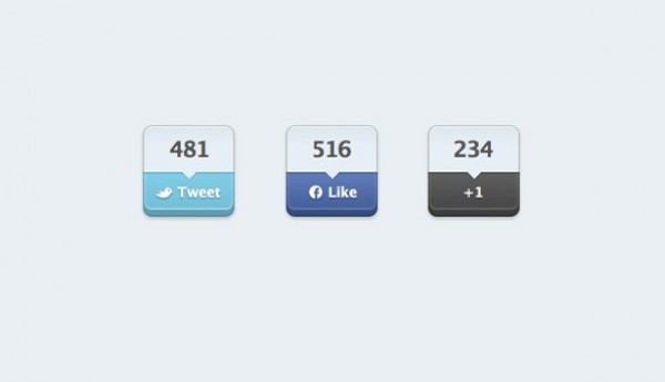 3 Social Media 3D Share Buttons Set PSD web unique ui elements ui twitter stylish social share social medial social set quality psd original new networking modern interface icons hi-res HD fresh free download free facebook elements download detailed design creative clean buttons 3d +1   