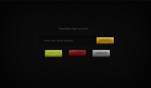Dark Newsletter Subscribe Form Set PSD web unique ui elements ui subscribe form stylish simple signup sign up quality psd original newsletter new modern interface hi-res HD fresh free download free elements download detailed design dark creative clean buttons   