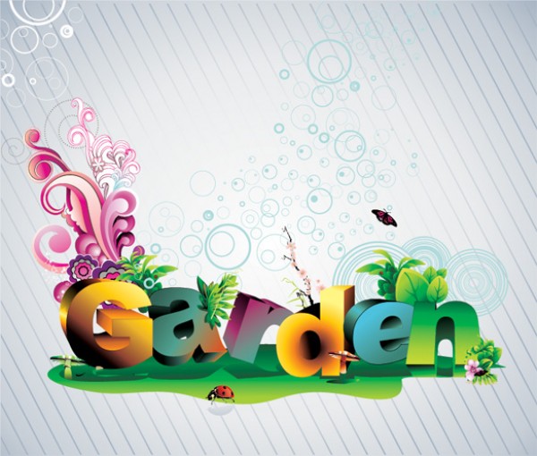 Fresh Spring Garden Vector Art web vectors vector graphic vector unique ultimate ui elements summer spring quality psd png photoshop pack original new modern letters jpg illustrator illustration ico icns high quality hi-def HD garden fresh free vectors free download free flowers floral elements download design creative art ai   