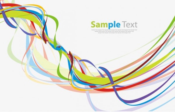 Twirling Ribbons Abstract Vector Background web waves vector unique ui elements twisted twirling stylish ribbons quality original new lines interface illustrator high quality hi-res HD graphic fresh free download free eps elements download detailed design curly curling creative colorful background abstract   