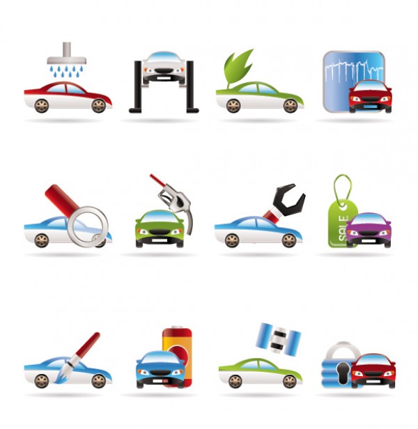 Clean Car Services Vector Icons web vehicle vectors vector graphic vector unique ultimate quality photoshop pack original new modern maintainence illustrator illustration high quality gas station fuel fresh free vectors free download free download design creative carwash cars car services car repair ai   