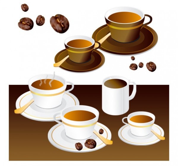 Coffee Cups and Mugs Vector Icon Set web vector unique ui elements stylish set quality png original new mug interface illustrator icon high quality hi-res HD graphic fresh free download free eps elements download detailed design cup creative coffee cup coffee beans coffee   