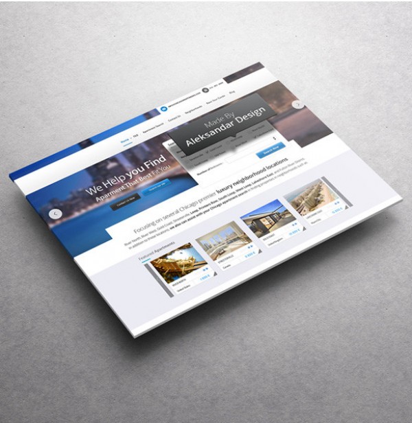 Travel Booking Web Design Freebie PSD Included tutorial web design website travel booking design apartments web design mockup ipad tablet freebie PSD download free   