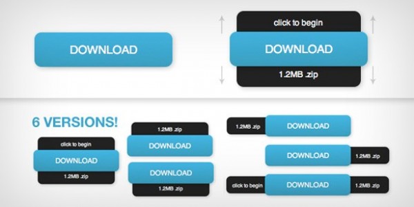 6 Animated Download Buttons HTML/CSS web unique ui elements ui stylish set quality original new modern interface html hover hi-res HD fresh free download free elements download buttons download button download detailed design default css creative clean buttons animated download button animated active   