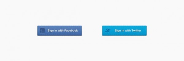 Sign-in Facebook Twitter Buttons Set PSD web unique ui elements ui twitter stylish social signin sign-in set quality psd original new networking modern media login interface hi-res HD fresh free download free facebook elements download detailed design creative clean buttons blue   
