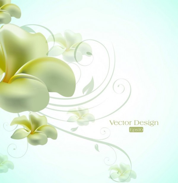 Velvet Petals Floral Abstract Vector Background web velvet vector unique swirls stylish soft quality petals original new lily illustrator high quality graphic fresh free download free flower floral download design delicate flower creative background abstract   