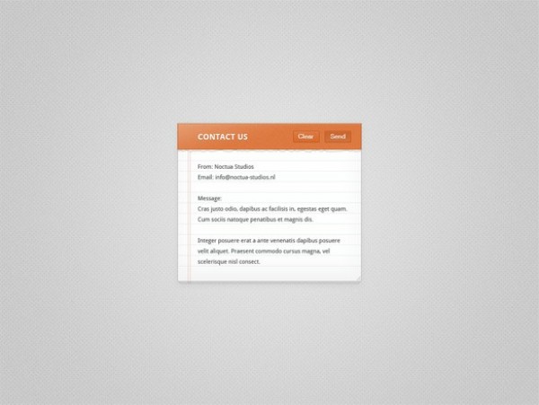 Stylish Lined Contact Us Notepad Form PSD web unique ui elements ui stylish quality psd original notes notepad new modern lined notepad interface hi-res HD fresh free download free elements download detailed design creative contact me contact form clean buttons   