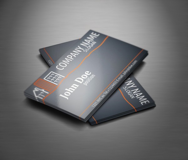 Real Estate Business Card – Free Template vector realtor real estate free business card   