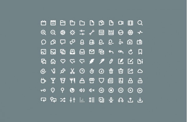 99 "Beans" Vector Shaped Web Icons Set PSD vector ui elements ui set pack icons pack icons icon glyph icons set glyph icons glyph free download free beans   