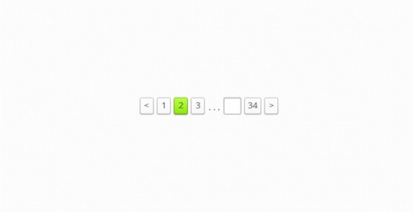 Clean White Pagination Interface PSD white pagination white web unique ui elements ui stylish quality psd pagination page navigation original new navigation modern light navigation light interface hi-res HD green button fresh free download free elements download detailed design creative clean   