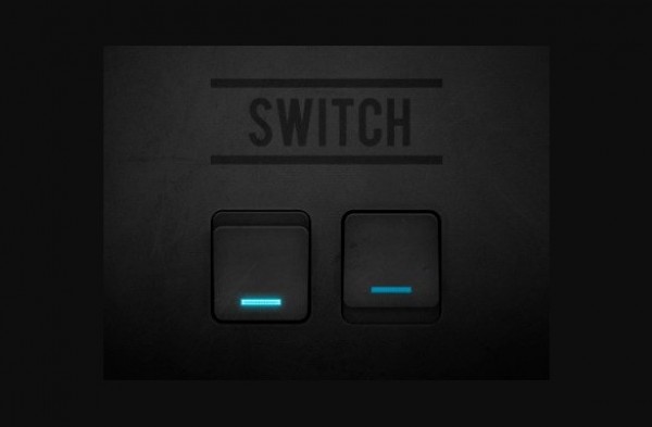 Vintage Style Dark UI Switch Set PSD web vintage unique ui elements ui switch stylish square set quality psd original on/off on off on off new modern interface hi-res HD fresh free download free elements download detailed design creative clean buttons blue light 3d   