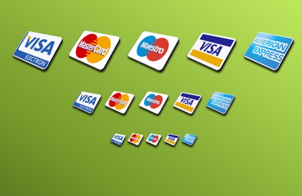 5 Credit Card Icons 10502 Visa vectors vector graphic vector unique quality psd photoshop pack original modern mastercard illustrator illustration icons high quality fresh free vectors free download free download credit card credit creative American Express ai   