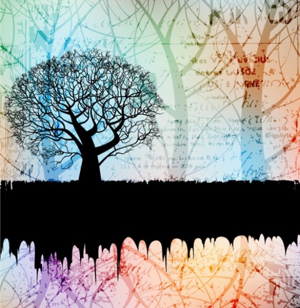 Tree Silhouette Image Text Vector Background web vector unique tree silhouette tree text image stylish quality original illustrator high quality graphic fresh free download free download design creative background abstract   