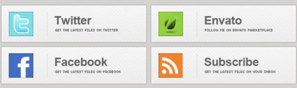 Professional Social Profile Buttons PSD web unique ui elements ui twitter stylish social media button simple rss quality psd professional original new modern interface hi-res HD fresh free download free facebook envado elements download detailed design creative clean author   