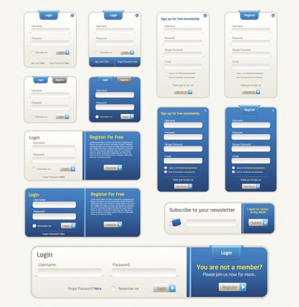 Large Pack of Vector Web Elements Kit web ui kit Web Elements web vector ui kit vector unique ui elements stylish sliders sign-in search fields quality pack original new navigation kit interface illustrator high quality hi-res HD green graphic fresh free download free forms eps elements download detailed design creative buttons blue   
