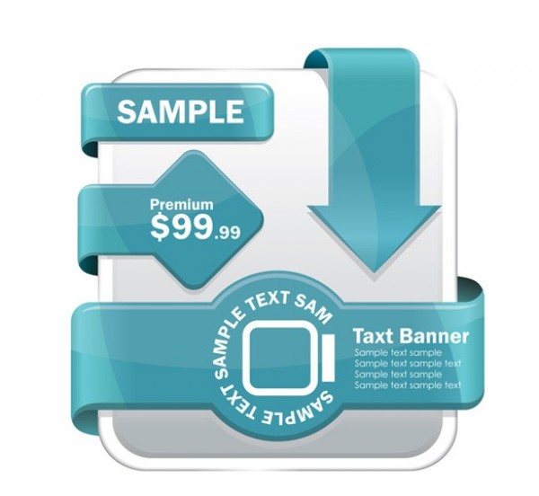 Web UI Vector Corner Labels and Banners Set web vector unique ui elements stylish set ribbon quality original new interface illustrator high quality hi-res HD graphic fresh free download free elements download detailed design creative corner label corner badge corner blue banner ai   