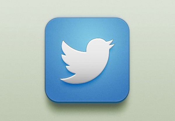 Softer iOS Twitter Icon PSD web unique ui elements ui twitter icon twitter bird twitter stylish rounded quality psd original new modern ios interface icon hi-res HD fresh free download free elements download detailed design creative clean   