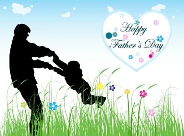 Father's Day Spring Silhouette Vector Background web vector unique ui elements stylish spring son silhouette quality png playing original new interface illustrator high quality hi-res HD happy fathers day graphic fresh free download free fathers day father eps elements download detailed design creative background   