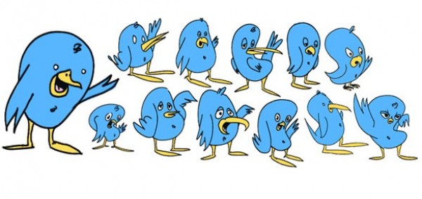 Super Cool Twitter Bird Doodle Social Icons web unique ui elements ui twitter bird twitter stylish social icons simple quality original new modern interface icons hi-res HD fresh free download free elements drawn download doodle detailed design creative clean cartoon twitter icons   