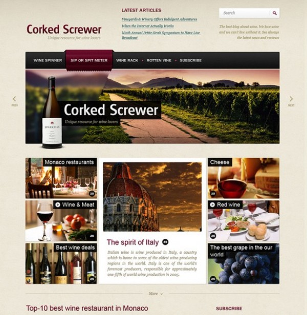 Dedicated to Wine PSD Website Template wine website wine webpage wine theme wine psd website web unique ui elements ui theme stylish quality psd original new modern interface index hi-res HD fresh free download free fine wine elements download detailed design creative corked screwer clean blog   
