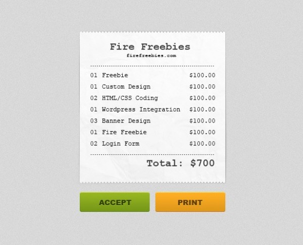 Ecommerce Transaction Receipt PSD web unique ui elements ui transaction total ticket stylish receipt quality psd price original new modern interface hi-res HD fresh free download free elements ecommerce download detailed design creative clean bill   