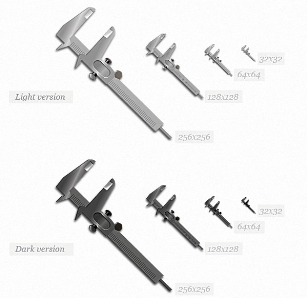 Realistic Analog Caliper Icon vectors vector graphic vector unique ruler quality photoshop pack original new modern measurement tool illustrator illustration high quality fresh free vectors free download free download creative caliper tool caliper analog caliper ai   