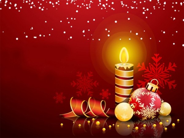 Christmas Candle Vector Background MacOSX web vector unique ui elements stylish red quality original new magical mac osx interface illustrator high quality hi-res HD graphic fresh free download free elements download detailed design creative christmas card candle background   