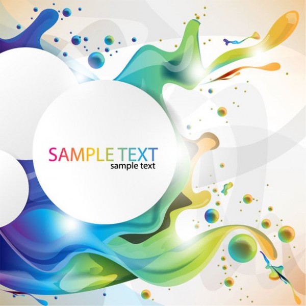 Colorful Paint Splash Vector Art Background web vector unique stylish splashes splash quality paint original illustrator high quality graphic fresh free download free eps download design creative colors colorful background abstract   