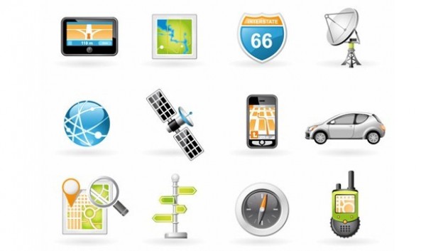 12 Navigation and Transport Icons Vector Graphi vector transportation transport train Traffic telephone Telecommunication Telecom technology symbol sign ship set search satellite round plane pictogram phone Navigator navigation mobile Meridian magnifier locomotive   